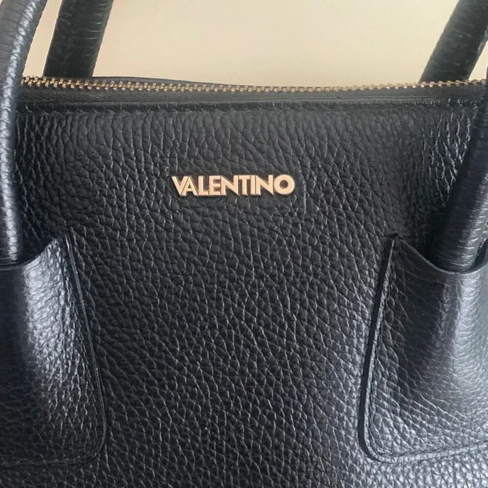 VALENTINO by Mario Valentino Minimi Studded Leather Bag Satchel - Picture 3 of 15